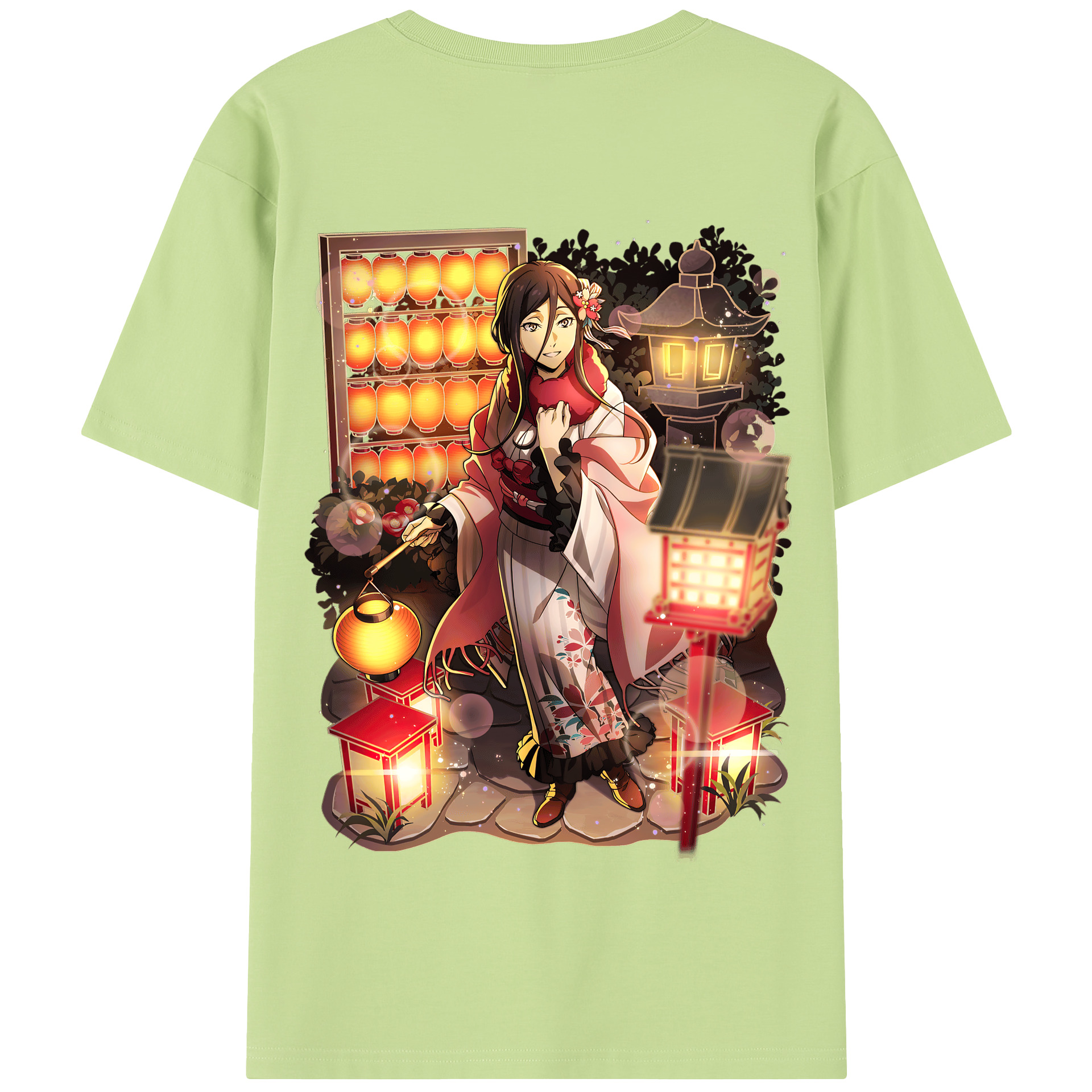 （画像用） 文豪ストレイドッグス Bungo Stray Dogs 綿100％半袖Tシャツ（背面プリント）